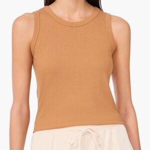 Halogen Ribbed Tank Top